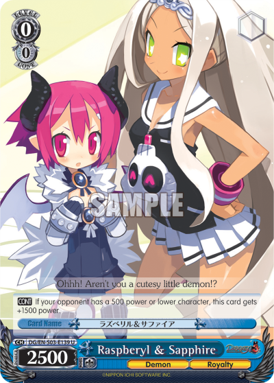 Raspberyl & Sapphire DG/EN-S03-E139