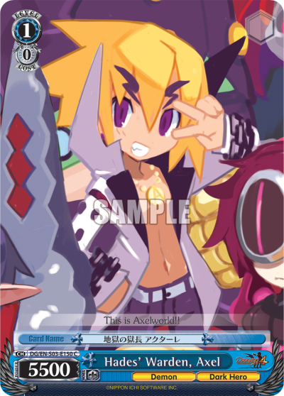 Hades' Warden, Axel DG/EN-S03-E150