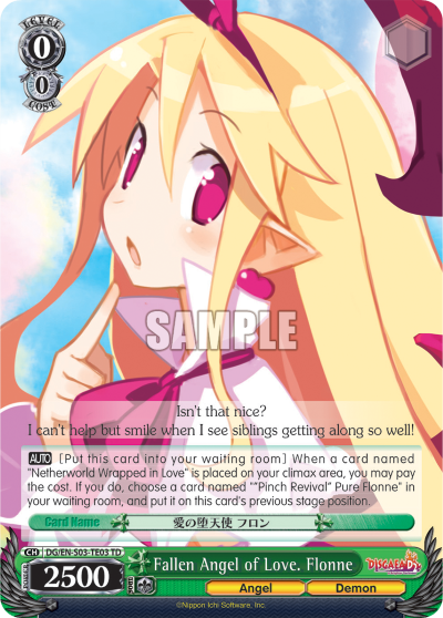 Fallen Angel of Love. Flonne
