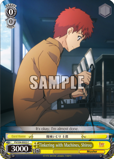 Tinkering with Machines, Shirou
