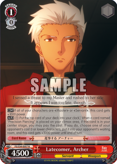 Latecomer, Archer