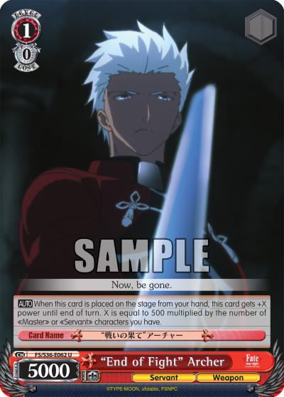 “End of Fight” Archer