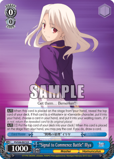 “Signal to Commence Battle” Illya