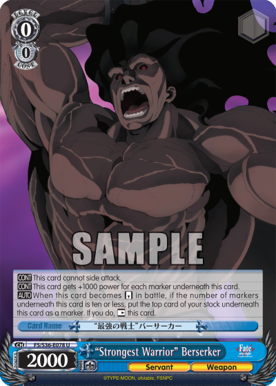 “Strongest Warrior” Berserker