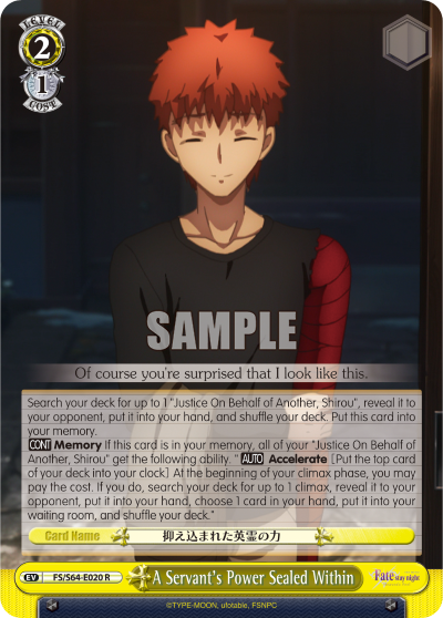 A Servant's Power Sealed Within