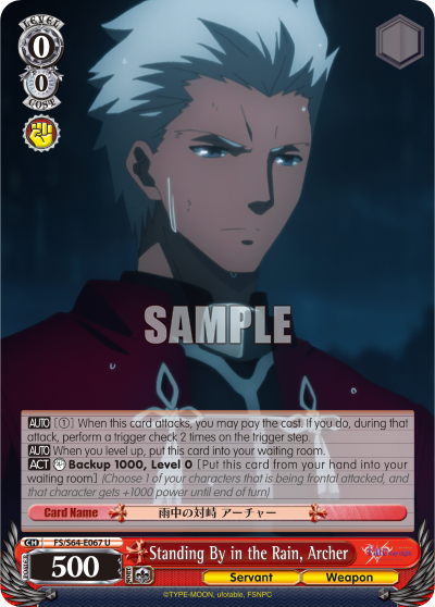 Standing By in the Rain, Archer