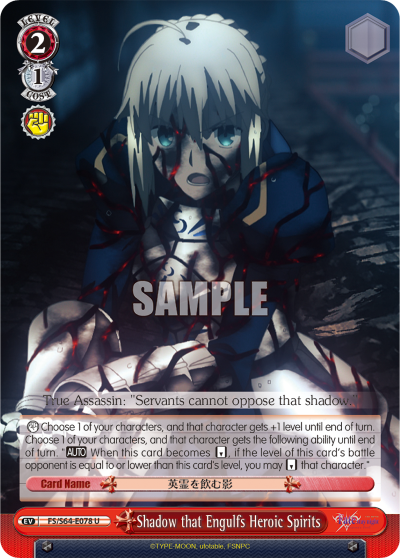 Shadow that Engulfs Heroic Spirits
