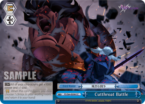 Cutthroat Battle FS/S64-E098