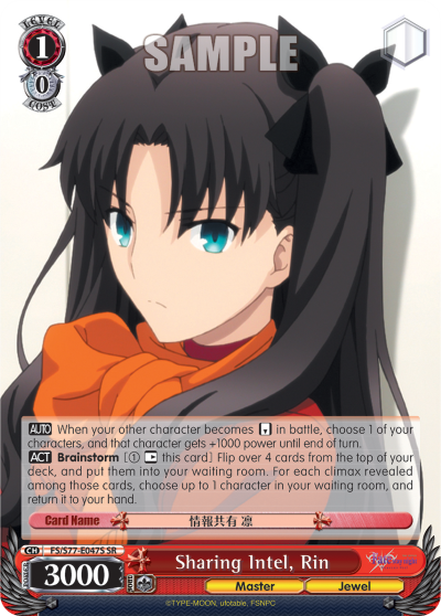 Sharing Intel, Rin