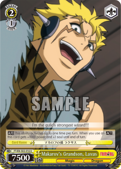 Makarov's Grandson, Laxus