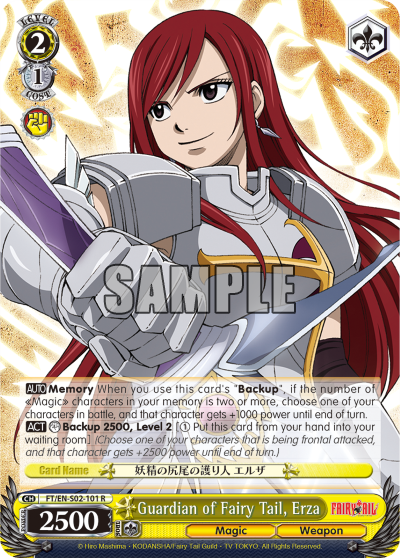 Guardian of Fairy Tail, Erza FT/EN-S02-101