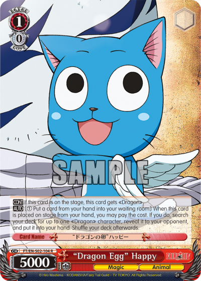 "Dragon Egg" Happy FT/EN-S02-104