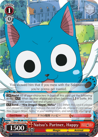 Natsu's Partner, Happy