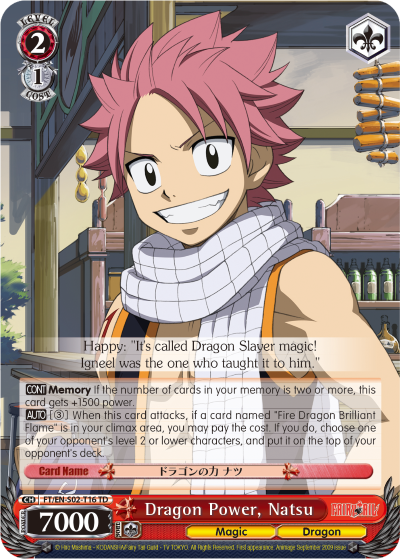 Dragon Power, Natsu