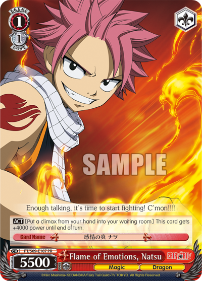 Flame of Emotions, Natsu
