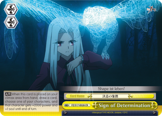 Sign of Determination