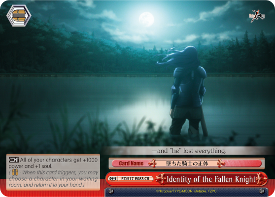 Identity of the Fallen Knight