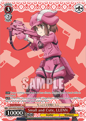 Small and Cute, LLENN GGO/SE50-PE03S