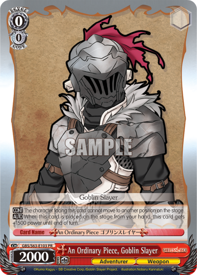 An Ordinary Piece, Goblin Slayer