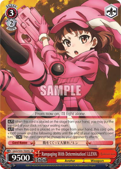 Rampaging With Determination! LLENN