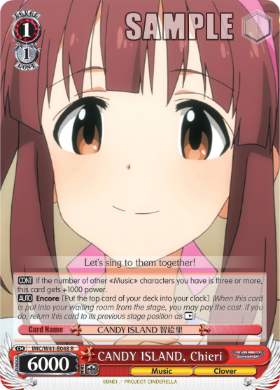 CANDY ISLAND, Chieri