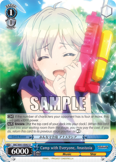 Camp with Everyone, Anastasia