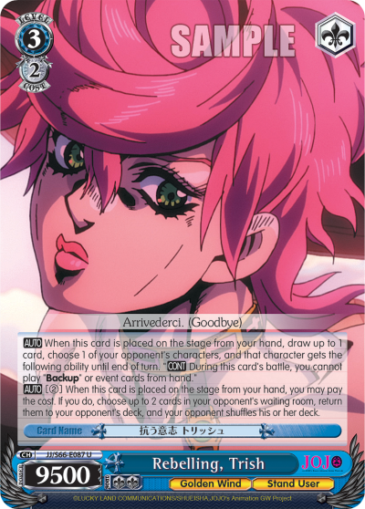 Rebelling, Trish JJ/S66-E087