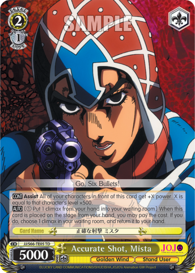 Accurate Shot, Mista