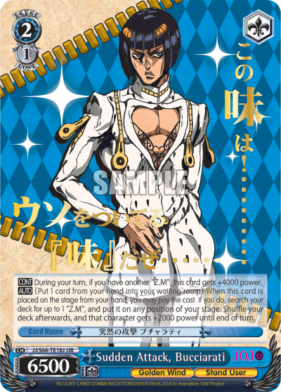 Sudden Attack, Bucciarati