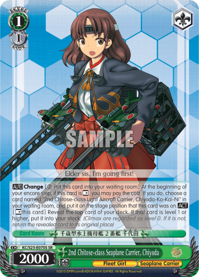 2nd Chitose-class Seaplane Carrier, Chiyoda
