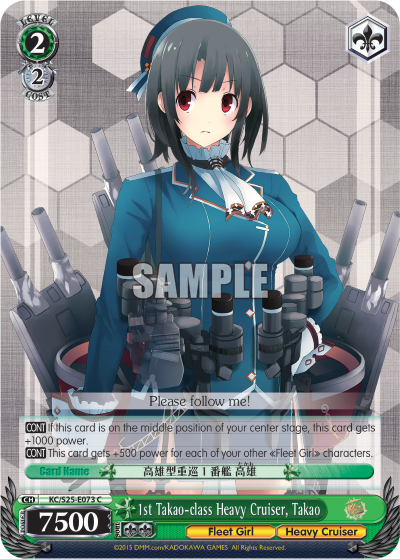 1st Takao-class Heavy Cruiser, Takao