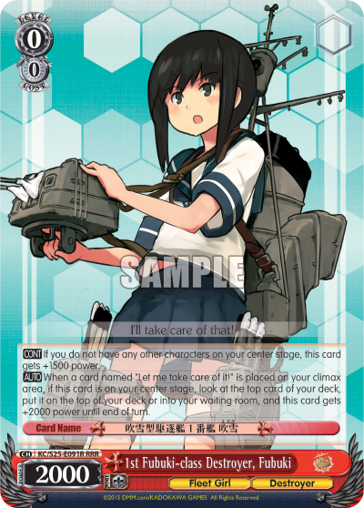 1st Fubuki-class Destroyer, Fubuki