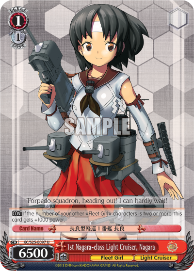 1st Nagara-class Light Cruiser, Nagara