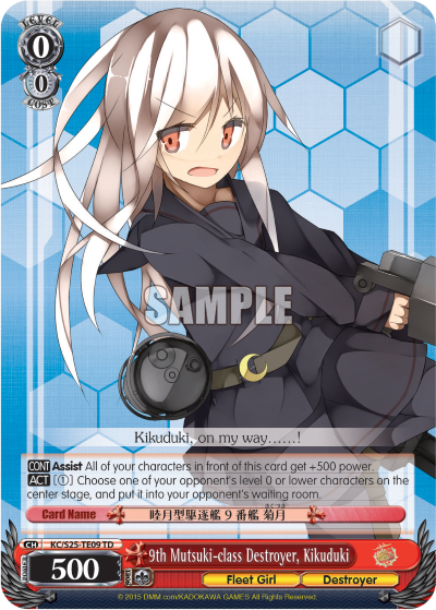 9th Mutsuki-class Destroyer, Kikuduki