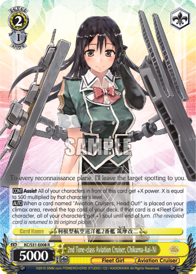 2nd Tone-class Aviation Cruiser, Chikuma-Kai-Ni decoding=