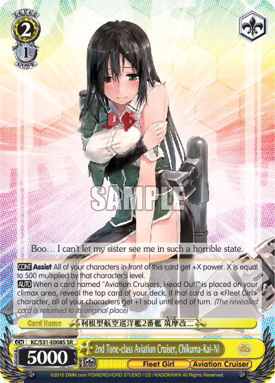 2nd Tone-class Aviation Cruiser, Chikuma-Kai-Ni decoding=