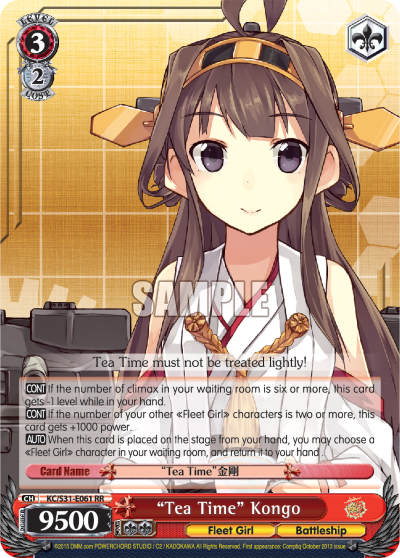 “Tea Time” Kongo