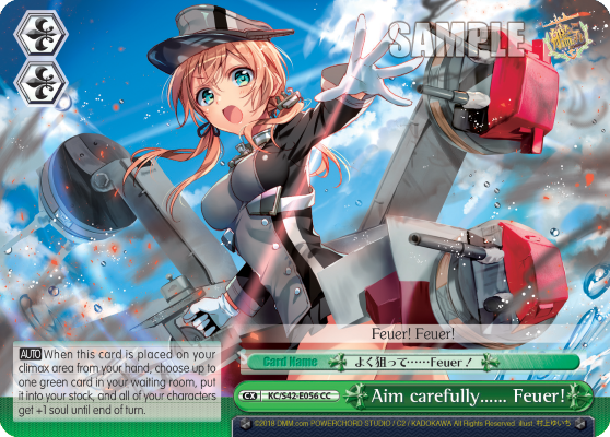 Aim carefully…… Feuer!