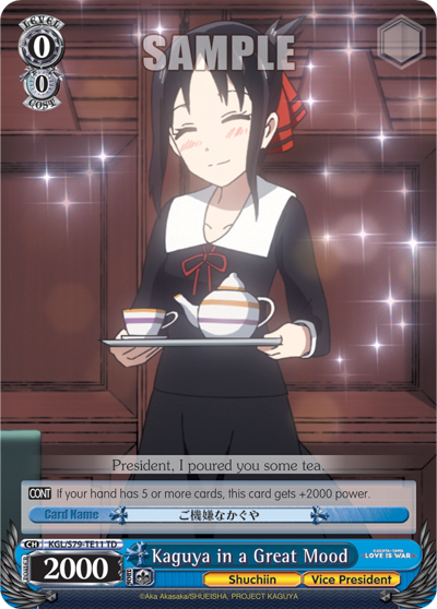 Kaguya in a Great Mood