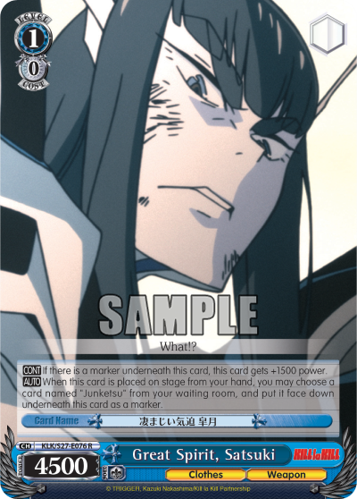 Great Spirit, Satsuki