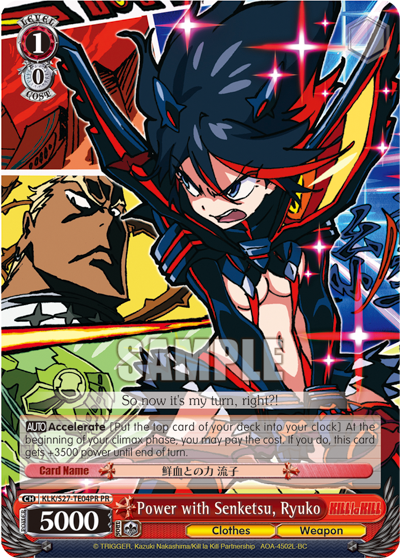 Power with Senketsu, Ryuko