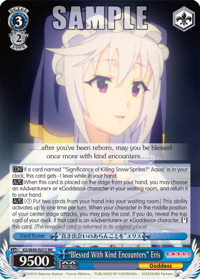 “Blessed With Kind Encounters” Eris