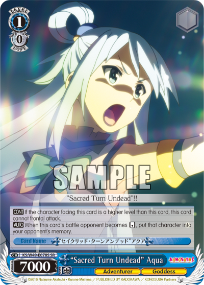 “Sacred Turn Undead” Aqua