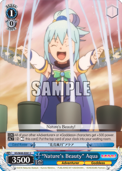 “Nature's Beauty” Aqua