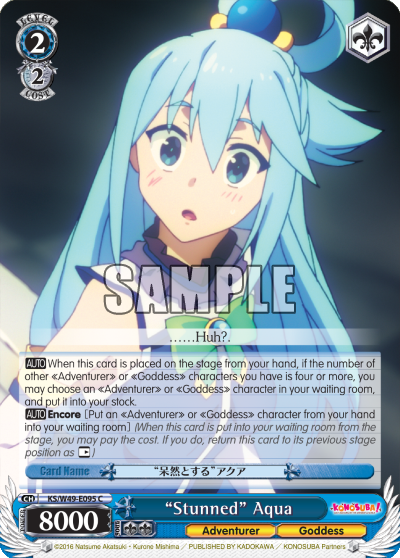 “Stunned” Aqua