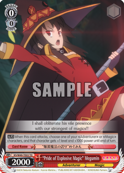 “Pride of Explosive Magic” Megumin decoding=