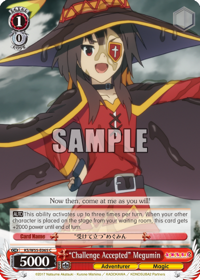 "Challenge Accepted" Megumin