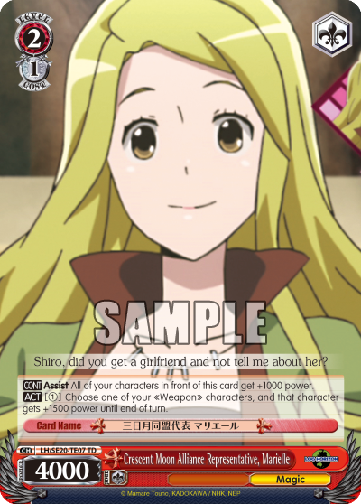 Crescent Moon Alliance Representative, Marielle decoding=