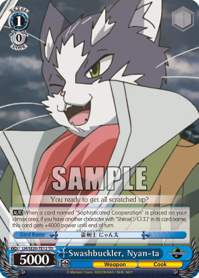 Swashbuckler, Nyan-ta decoding=