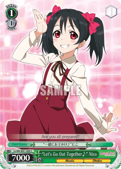 "Let's Go Out Together♪" Nico